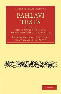 Pahlavi Texts by 
