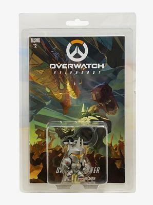 Overwatch Reinhardt Comic Book and Backpack Hanger by Matt Burns