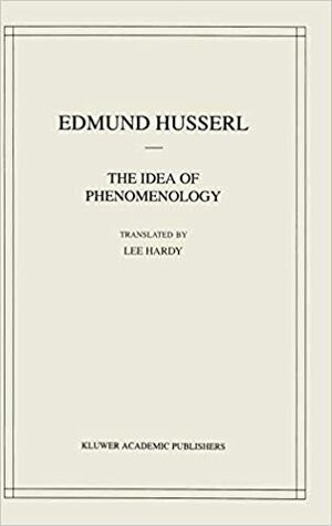 A Ideia de Fenomenologia by Edmund Husserl
