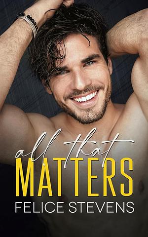 All That Matters by Felice Stevens