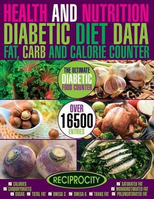 Health & Nutrition, Diabetic Diet Data, Fat, Carb & Calorie Counter: Government data count essential for Diabetics on Calories, Carbohydrate, Sugar co by Sibel Osman, Marco Black, Susan Fatherington