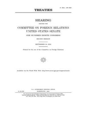 Treaties by Committee on Foreign Relations (senate), United States Congress, United States Senate