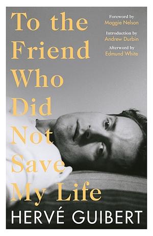 To The Friend Who Did Not Save My Life by Hervé Guibert