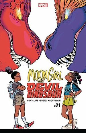 Moon Girl and Devil Dinosaur #21 by Brandon Montclare, Natacha Bustos