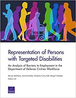 Representation of Persons with Targeted Disabilities: An Analysis of Barriers to Employment in the Department of Defense Civilian Workforce by Kimberly Curry Hall, Nelson Lim, Abigail Haddad, Miriam Matthews, David Schulker