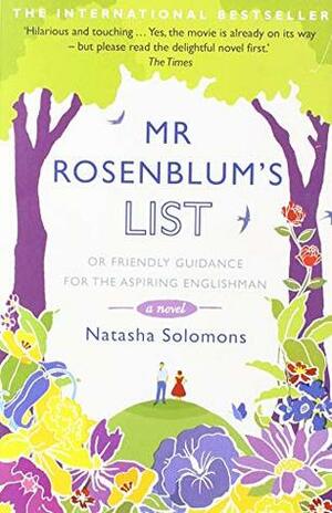 Mr Rosenblum's List: or Friendly Guidance for the Aspiring Englishman by Natasha Solomons