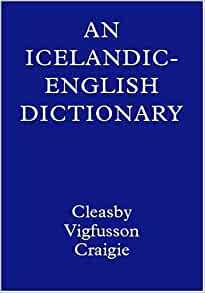 An Icelandic-English Dictionary by William A. Craigie