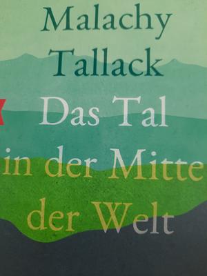 Das Tal in der Mitte der Welt: Roman by Malachy Tallack