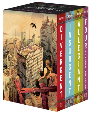 Divergent Anniversary 4-Book Box Set: Divergent, Insurgent, Allegiant, Four by Veronica Roth