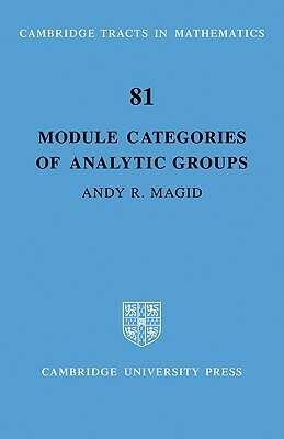 Module Categories of Analytic Groups by Andy R. Magid