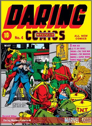 Daring Mystery Comics (1940-1942) #4 by Will Harr, Maurice Gutwirth, Alex Schomburg, Martin Goodman