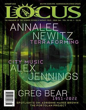 Locus Magazine, Issue #744, January 2023 by Liza Groen Trombi (Editor)
