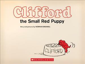 Clifford the Small Red Puppy: Vintage Hardcover Edition by Norman Bridwell