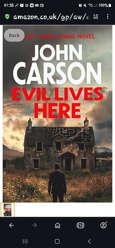 Evil Lives Here by John Carson