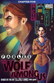 Fables: The Wolf Among Us #5 by Dave Justus, Shawn McManus, Lee Loughridge, Lilah Sturges