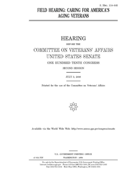 Field hearing: VA and DOD cooperation to provide health care to our wounded soldiers returning from Iraq and Afghanistan by United States Congress, United States Senate, Committee On Veterans (senate)