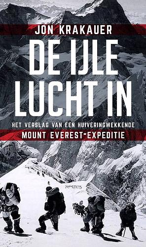 De ijle lucht in  by Jon Krakauer