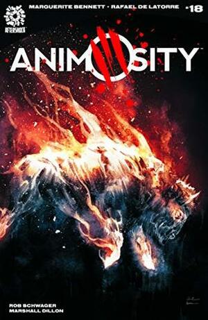 Animosity #18 by Marguerite Bennett, Marshall Dillon, Rob Schwager, Marcelo Maiolo, Rafael de Latorre