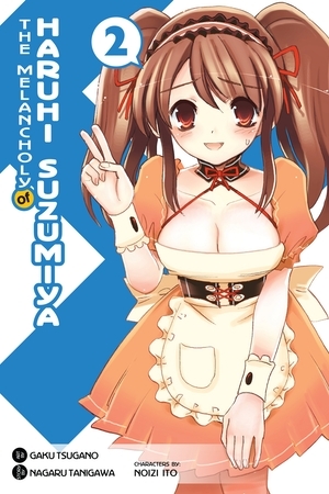 The Melancholy of Haruhi Suzumiya, Vol. 2 (Manga) by Gaku Tsugano, Nagaru Tanigawa