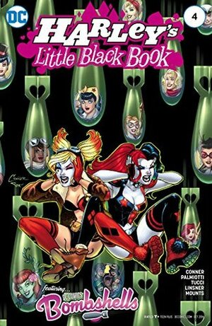 Harley's Little Black Book #4 by Jimmy Palmiotti, William Tucci, Amanda Conner, Joseph Michael Linsner