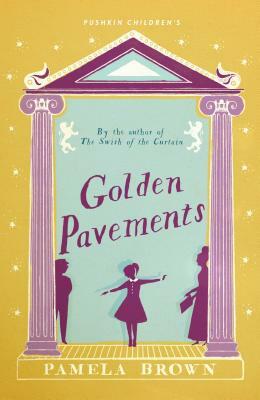Golden Pavements: Blue Door 3 by Pamela Brown