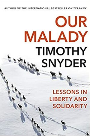 Our Malady: Lessons in Liberty and Solidarity by Timothy Snyder