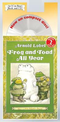 Frog and Toad All Year Book and CD [With Frog and Toad All Year Book] by Arnold Lobel