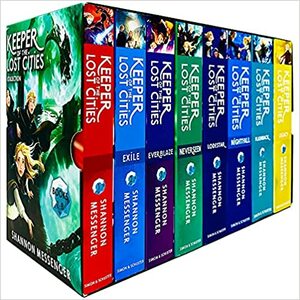 Keeper of the Lost Cities Series Volume 1 - 8 Collection Books Box Set by Shannon Messenger by Shannon Messenger