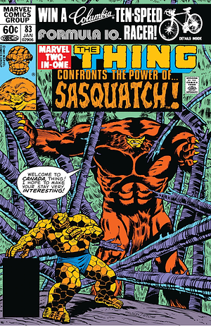 Marvel Two-In-One #83 by Tom DeFalco