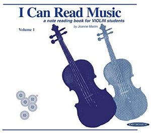 I Can Read Music: A Note Reading Book for Violin Students by Joanne Martin