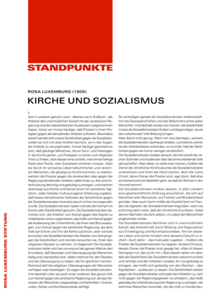 Kirche und Sozialismus by Rosa Luxemburg