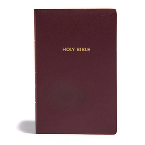CSB Gift & Award Bible, Burgundy by Csb Bibles by Holman