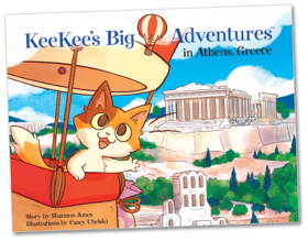 KeeKee's Big Adventures in Athens, Greece by Shannon Jones