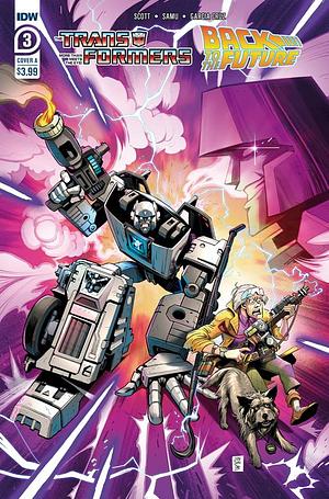 Transformers/Back to the Future #3 by Cavan Scott