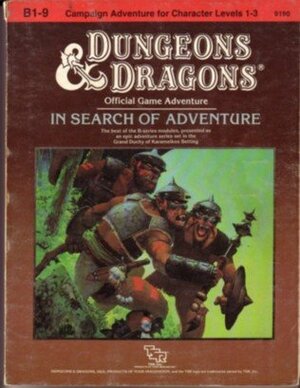 In Search of Adventure by Mike Carr, Tom Moldvay, Gary Gygax