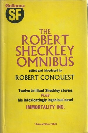 The Robert Sheckley Omnibus by Robert Sheckley, Robert Conquest