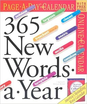 365 New Words-A-Year Page-A-Day Calendar 2005 by Merriam-Webster