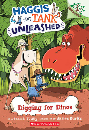 Digging for Dinos by Jessica Young, James Burks