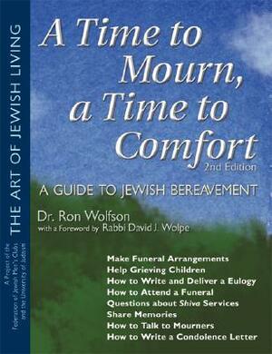 Time to Mourn, a Time to Comfort: A Guide to Jewish Bereavement and Comfort by Ron Wolfson