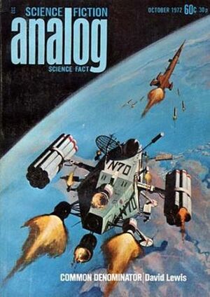 Analog Science Fiction and Fact, October 1972 by Ben Bova