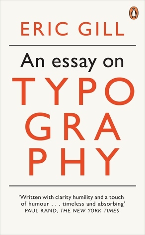 An Essay on Typography by Eric Gill