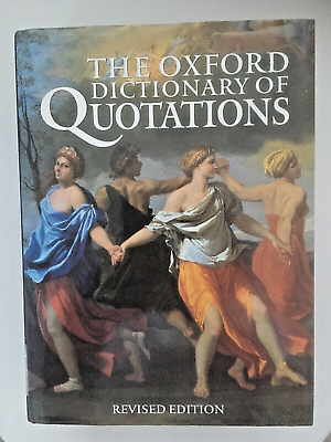 The Oxford Dictionary of Quotations by 