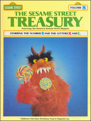 The Sesame Street Treasury, Volume 8: Starring the Number 8 and the Letters K and L by National Theatre of the Deaf, Linda Bove