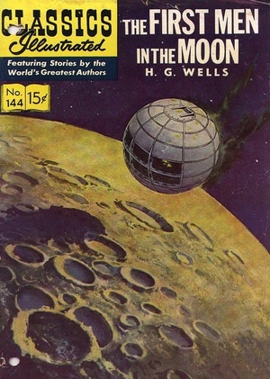 The First Men in the Moon by H.G. Wells