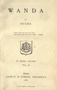Wanda Vol II by Ouida