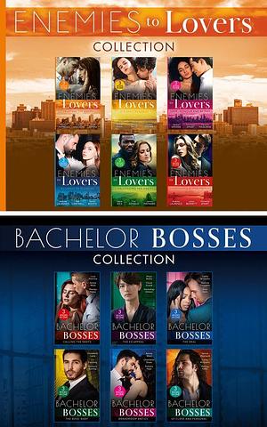 The Bachelor Bosses And Enemies To Lovers Collection by Liz Fielding, Cat Schield, Caitlin Crews, Jules Bennett, Barbara Dunlop, Cindi Myers, Karen Booth, Chantelle Shaw, Maisey Yates, Andrea Laurence, Maya Blake, Heidi Rice, Naima Simone, Pamela Yaye, Cathy Williams, Kat Cantrell, Annie West, Michelle Smart, Reese Ryan, Marilyn Pappano, Elizabeth Lane, Lucy Monroe, Nadine Gonzalez, HelenKay Dimon, Janice Maynard, Melanie Milburne, Joan Hohl, Carol Ericson, Fiona Brand