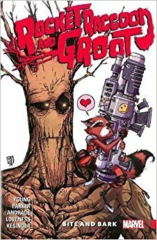 Rocket Raccoon & Groot, Vol. 0: Bite and Bark by Jeff Loveness, Skottie Young