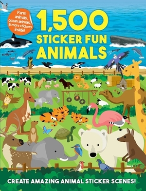 1,500 Sticker Fun Animals by Oakley Graham, Joshua George