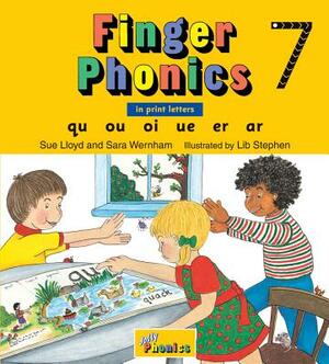 Finger Phonics 7: In Print Letters by Sara Wernham, Sue Lloyd