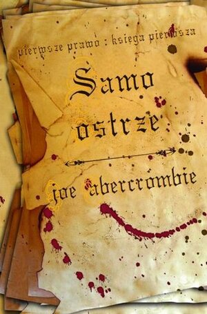 Samo ostrze by Joe Abercrombie